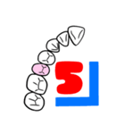 歯式.ジグモンディシステム.歯科技工士（個別スタンプ：12）