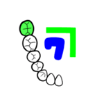 歯式.ジグモンディシステム.歯科技工士（個別スタンプ：28）