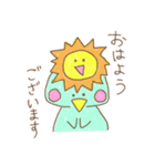 かっぱっぱとキューちゃんの日常 -その1-（個別スタンプ：3）