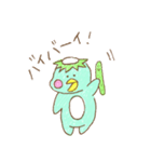 かっぱっぱとキューちゃんの日常 -その1-（個別スタンプ：5）