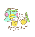 かっぱっぱとキューちゃんの日常 -その1-（個別スタンプ：11）