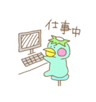 かっぱっぱとキューちゃんの日常 -その1-（個別スタンプ：12）