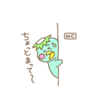 かっぱっぱとキューちゃんの日常 -その1-（個別スタンプ：22）