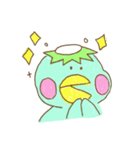 かっぱっぱとキューちゃんの日常 -その1-（個別スタンプ：35）
