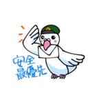 伝書鳩の郵便屋さん（個別スタンプ：1）