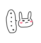 うさこ。スタンプ（個別スタンプ：4）
