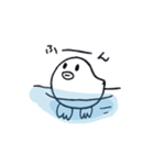 なぞのみずどり（個別スタンプ：35）