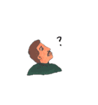 ひげの男性（個別スタンプ：9）