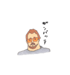 ひげの男性（個別スタンプ：28）