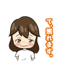 日常で使えるかわいい女の子（個別スタンプ：10）