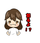 日常で使えるかわいい女の子（個別スタンプ：14）