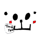ぱんだサイン（個別スタンプ：6）