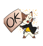 学生ニャンズ（個別スタンプ：3）