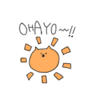 ゆるいねこっぽいやつ（個別スタンプ：1）