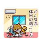 柴犬かんなの夏（個別スタンプ：9）