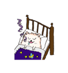 エレキベース×ポメラニアンのスタンプ（個別スタンプ：8）