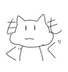 ねこの落書き（個別スタンプ：8）