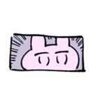 生き抜け！うさげちゃん（個別スタンプ：1）