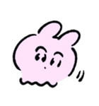 生き抜け！うさげちゃん（個別スタンプ：3）