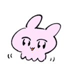 生き抜け！うさげちゃん（個別スタンプ：5）