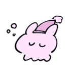 生き抜け！うさげちゃん（個別スタンプ：6）