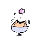 生き抜け！うさげちゃん（個別スタンプ：8）