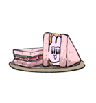 生き抜け！うさげちゃん（個別スタンプ：12）