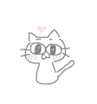 ゆるゆる、ねこの日常（個別スタンプ：3）