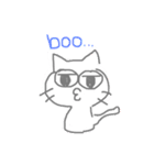 ゆるゆる、ねこの日常（個別スタンプ：4）