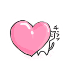 【日常会話】白いネコさん（個別スタンプ：37）