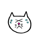 シロネコにゃーあ（個別スタンプ：10）