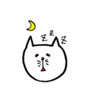 シロネコにゃーあ（個別スタンプ：16）