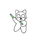 じゆうなぽちゃ猫（個別スタンプ：5）