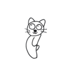 じゆうなぽちゃ猫（個別スタンプ：9）