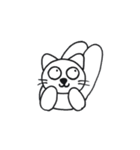 じゆうなぽちゃ猫（個別スタンプ：11）