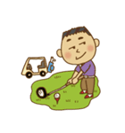 かめおじさん【眼鏡無】（個別スタンプ：37）
