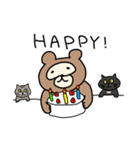 たぬきの生活スタンプ（個別スタンプ：7）