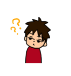 ツンデレ男子。（個別スタンプ：2）