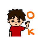 ツンデレ男子。（個別スタンプ：10）
