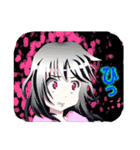 アニメ風キャラクタースタンプ（個別スタンプ：7）