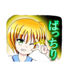 アニメ風キャラクタースタンプ（個別スタンプ：8）