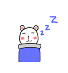 しろくま日常（個別スタンプ：22）