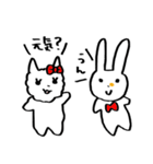 ビビとみみ（個別スタンプ：21）