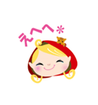 可愛い赤ずきんちゃん（個別スタンプ：6）