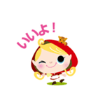 可愛い赤ずきんちゃん（個別スタンプ：14）