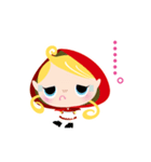 可愛い赤ずきんちゃん（個別スタンプ：21）