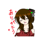 花とお菓子の三姉妹（個別スタンプ：1）