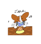 ふわふわパピヨン！シナモンです（個別スタンプ：20）