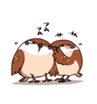 ふくよか雀（個別スタンプ：7）