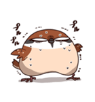 ふくよか雀（個別スタンプ：14）